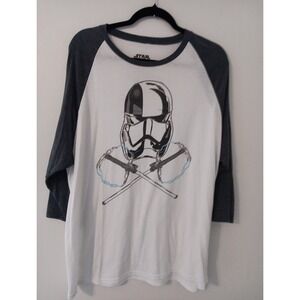 Star Wars Darth Vader Executioner Trooper Mad‎ Engine Baseball T-Shirt  Sz. XL